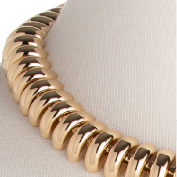 KENNETH JAY LANE 18in Gold Necklace - Picture 3 of 3